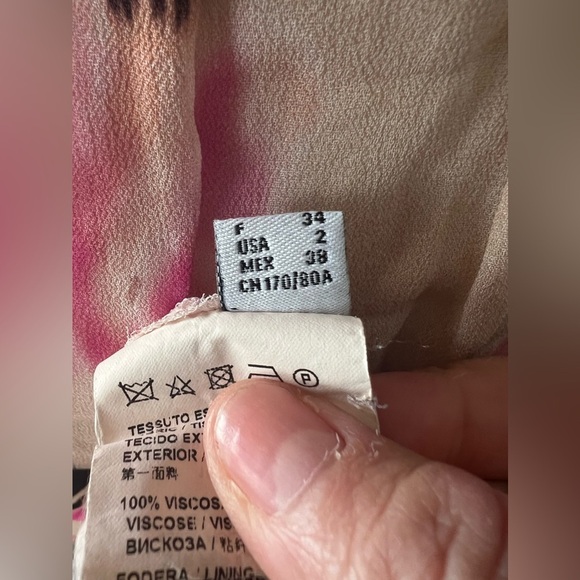 Pinko floral dress size 2 - Picture 5 of 5